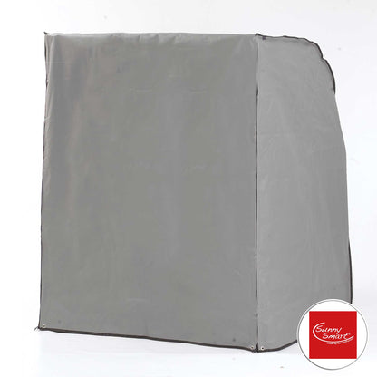 SunnySmart Schutzhülle grau für Rustikal 250 Plus, robustes Material für Garten-Strandkorb.