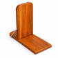 Strandkorb Seitentisch, 1x Klapptisch aus Teak geölt mit V2a Edelstahlbügel