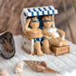 Strandkorb Urlaubspaar, Ostsee, Urlaub, Strand, Mini Strand Korb