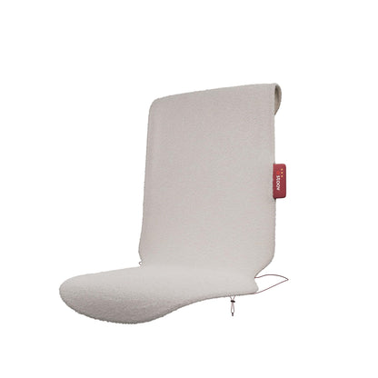 STOOV Big Hug³ - Sitzheizung - Drahtlos - Infrarot-Wärmetechnik - Plus Batterie mit bis zu 2 Stunden drahtlose Wärme - 45x115 cm - Woolly Grey