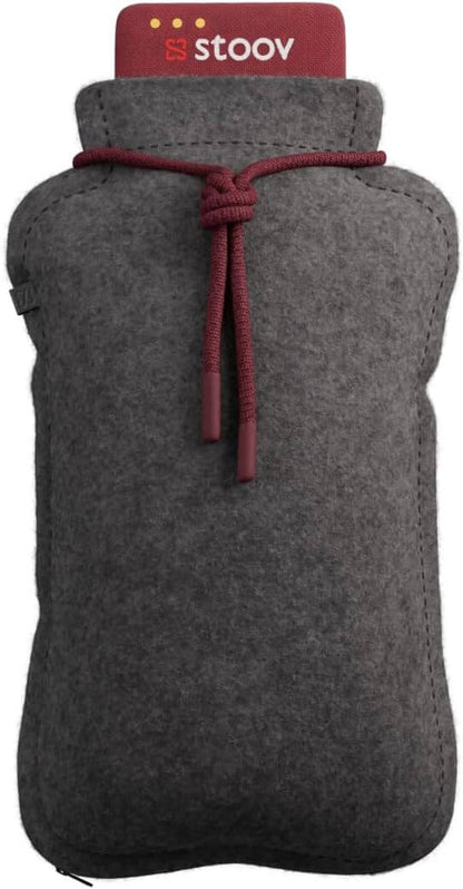 STOOV Homey³ - Krug - Drahtlos - Infrarot-Wärmetechnik - Plus Batterie mit bis zu 4 Stunden drahtlose Wärme - 25x35 cm - Original Grey