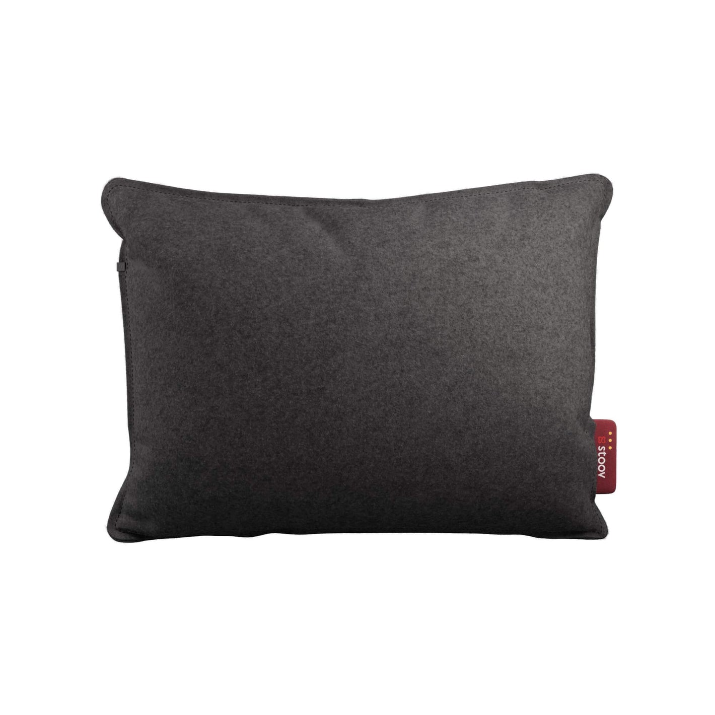 Stoov Heizkissen mit Abschaltautomatik - Kabelloses Wärmekissen mit Flex Akku: 4 bis 6,5 Std. Wärme - Elektrische Wärmflasche für Rücken & Nacken - Ploov³ 45x60 cm Original Grau