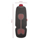Stoov Heizdecke mit Abschaltautomatik - Kabellose Wärmedecke mit Pro Akku: bis zu 5 Std. Wärme - Elektrische Heizmatte für Stuhl als Sitzauflage & Sitzheizung - Big Hug XL³ Wollig Grau