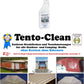 Generisch Stockflecken Entferner Tento-Clean Stockfleckenreiniger 1L Schimmelentferner Stoffe Outdoorstoffe Boot Markise Plane Vogelkot Moder Moos Textilien zahlreiche organische Verschmutzungen