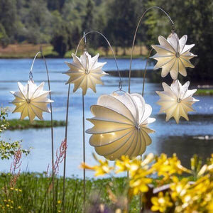 Garten Lampion Barlooon in weiß Ø 30 cm oder größer