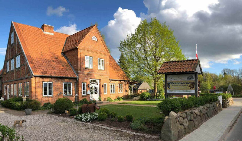 Strandkorb Prieß - Einfahrt zur Firma