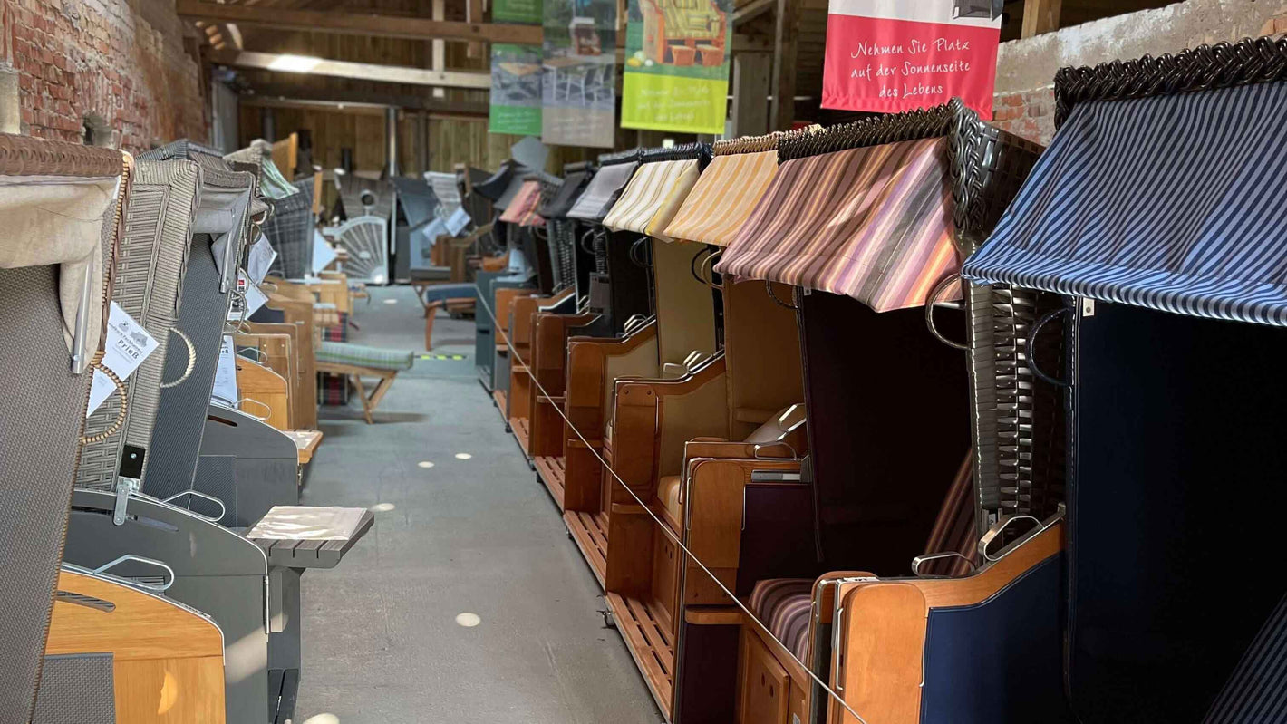 Strandkorb Fachhandel Prieß - Ausstellungs