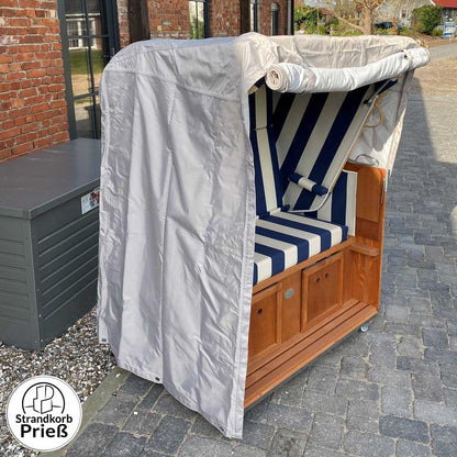 Premium Plus Strandkorbschutzhülle  für Strandkorb, atmungsaktiv und robust