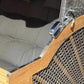 Komplettpaket A121 Strandkorb Prieß Modell Meister Iroko Holz, PE Geflecht cappuccino, wie abgebildet, 135 cm