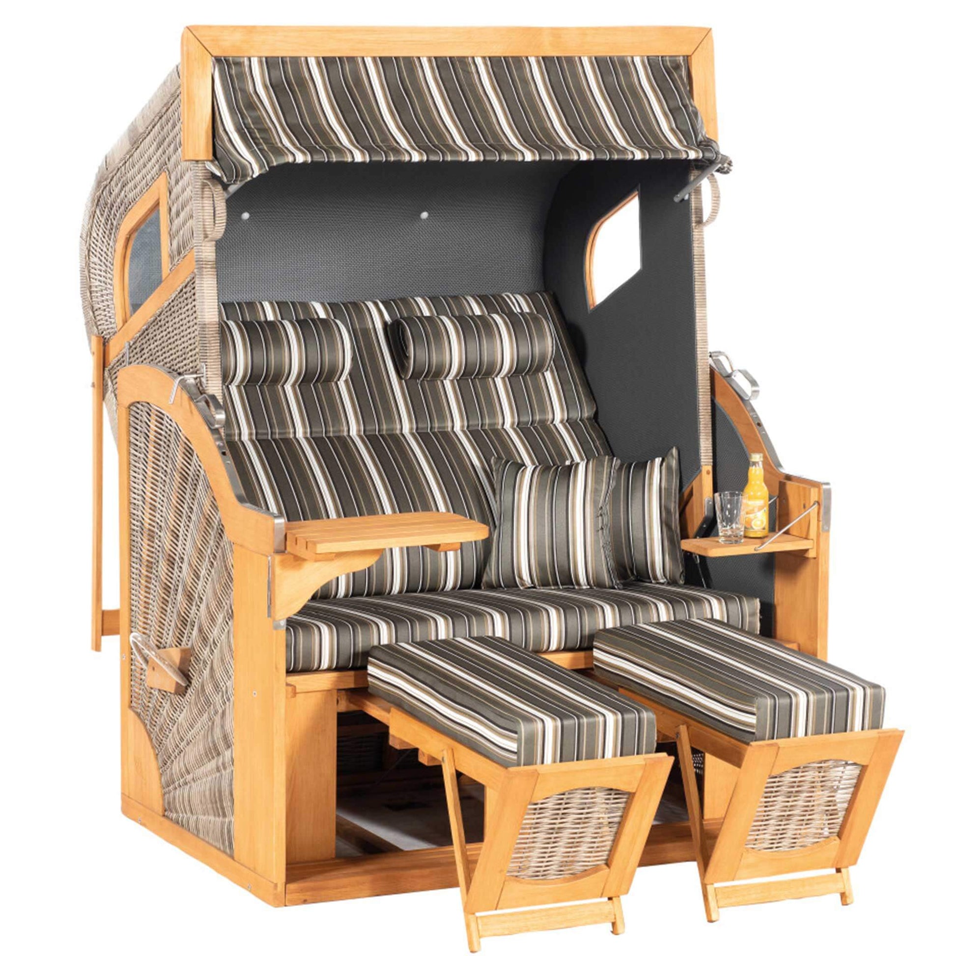 Strandkorb 405 Z Comfort freigestellt ohne Hintergrund