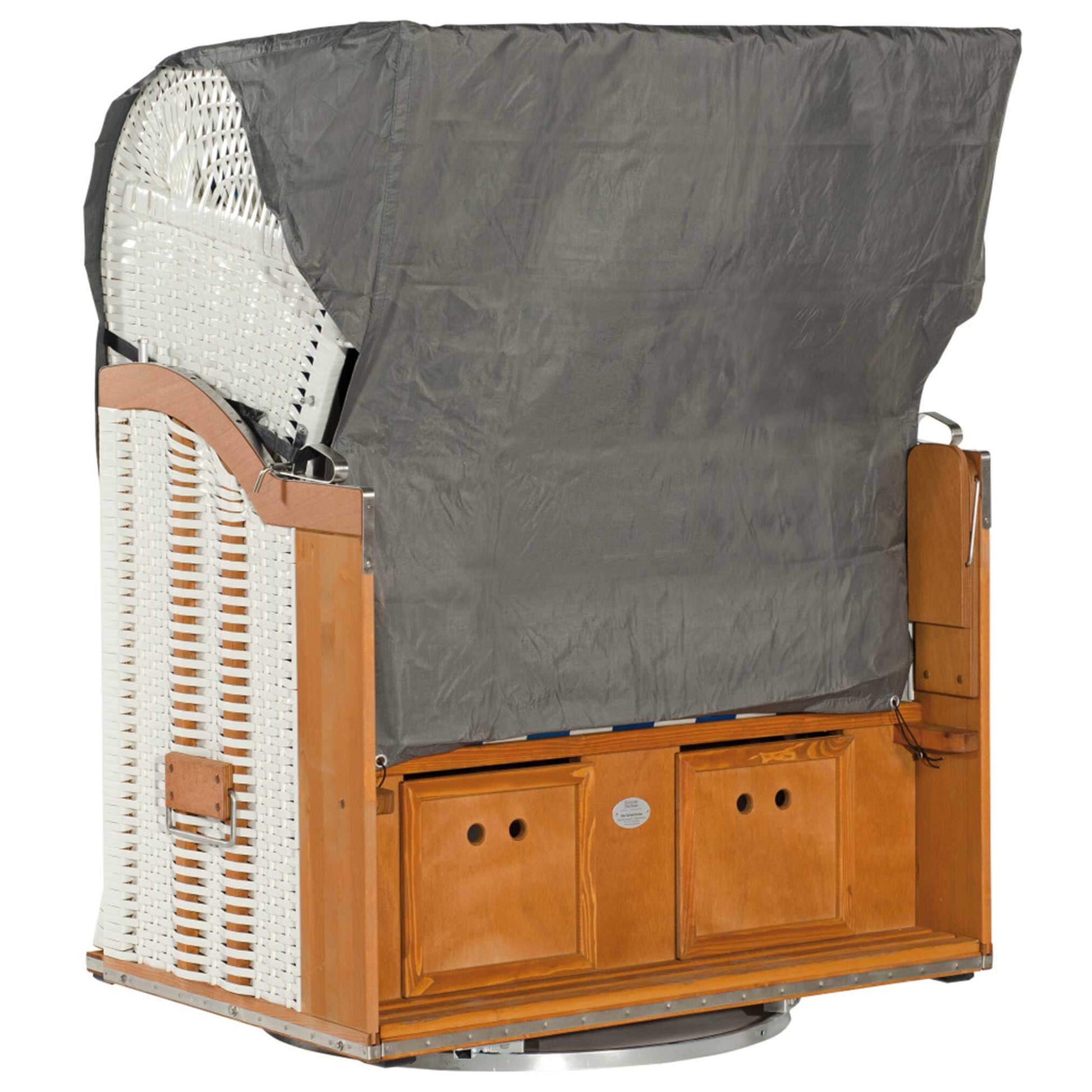 Vorsprann-Schutzhülle für Strandkorb Modelle Classic, Konsul, Senator, Admiral und Präsiden, aus strapazierfähigem Polyester.