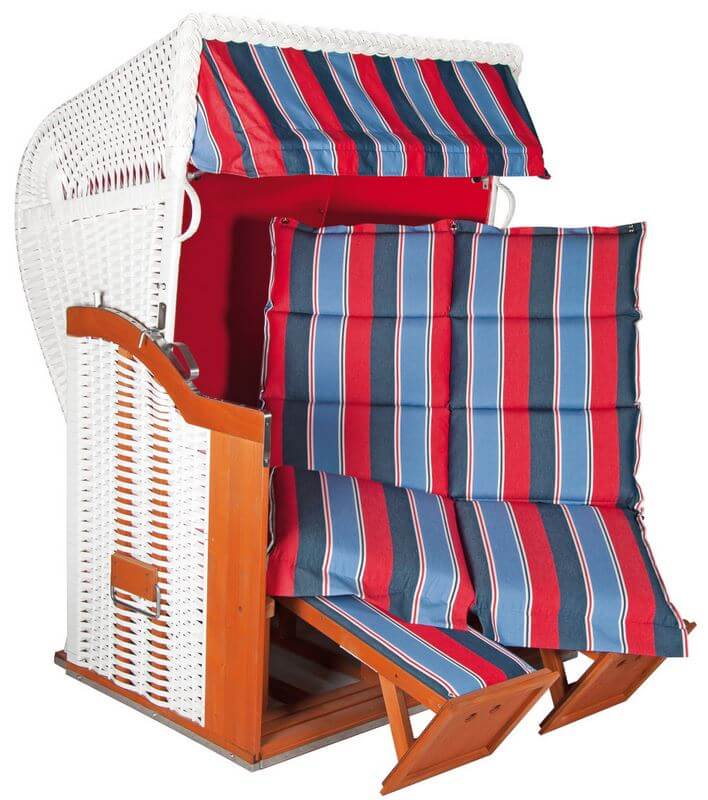 Sonnenpartner Tauschset Kissengarnitur mit bunten Polstern und Sonnenmarkise für gemütliche Entspannung im Freien.