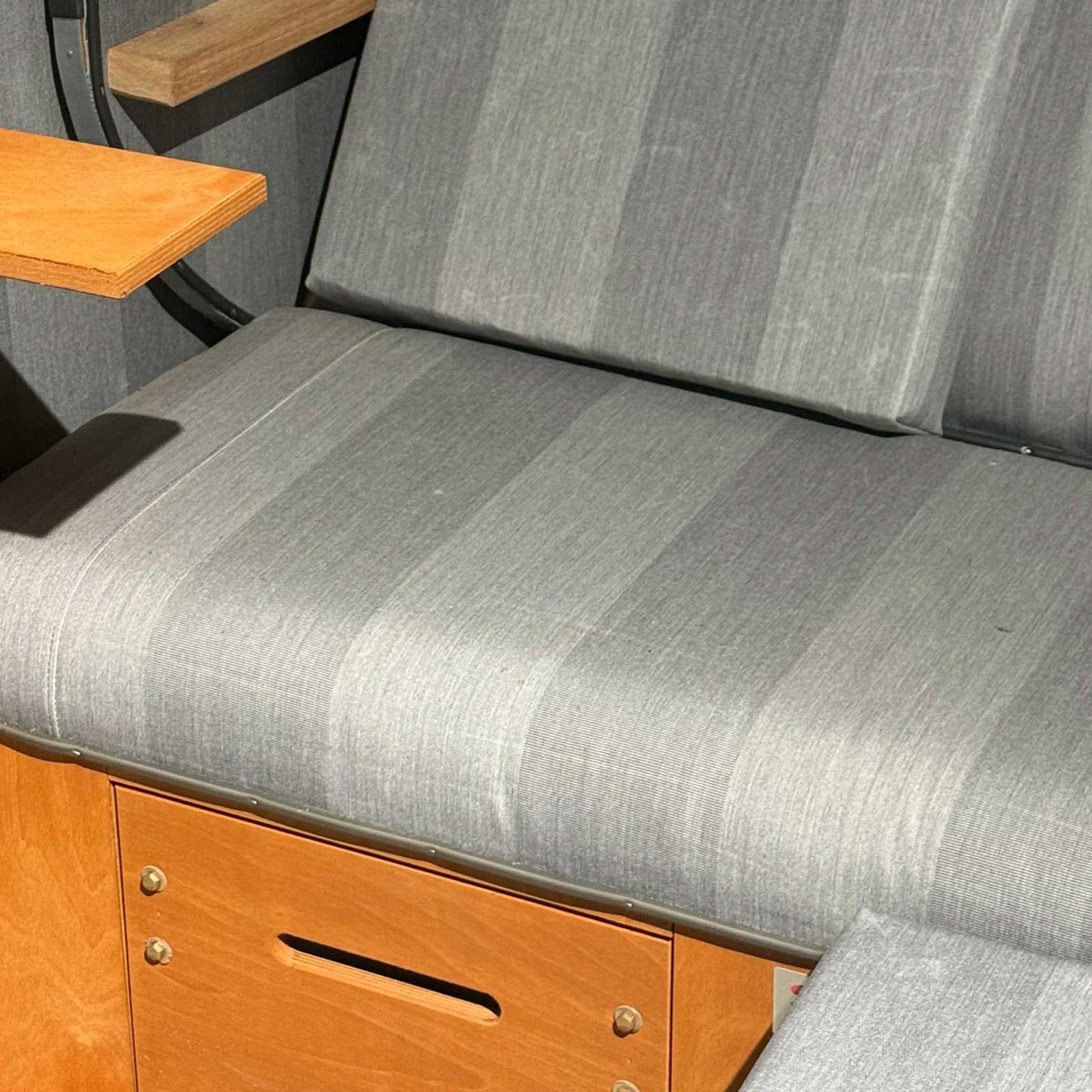 Strandkorb Eggers anthrazit Sitzpolster