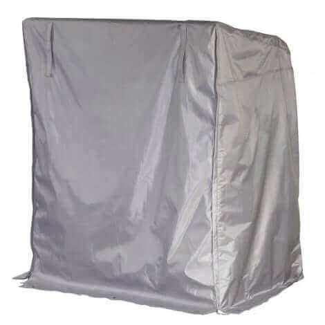 Premium Plus Strandkorbschutzhülle in grau, atmungsaktive Schutzhülle