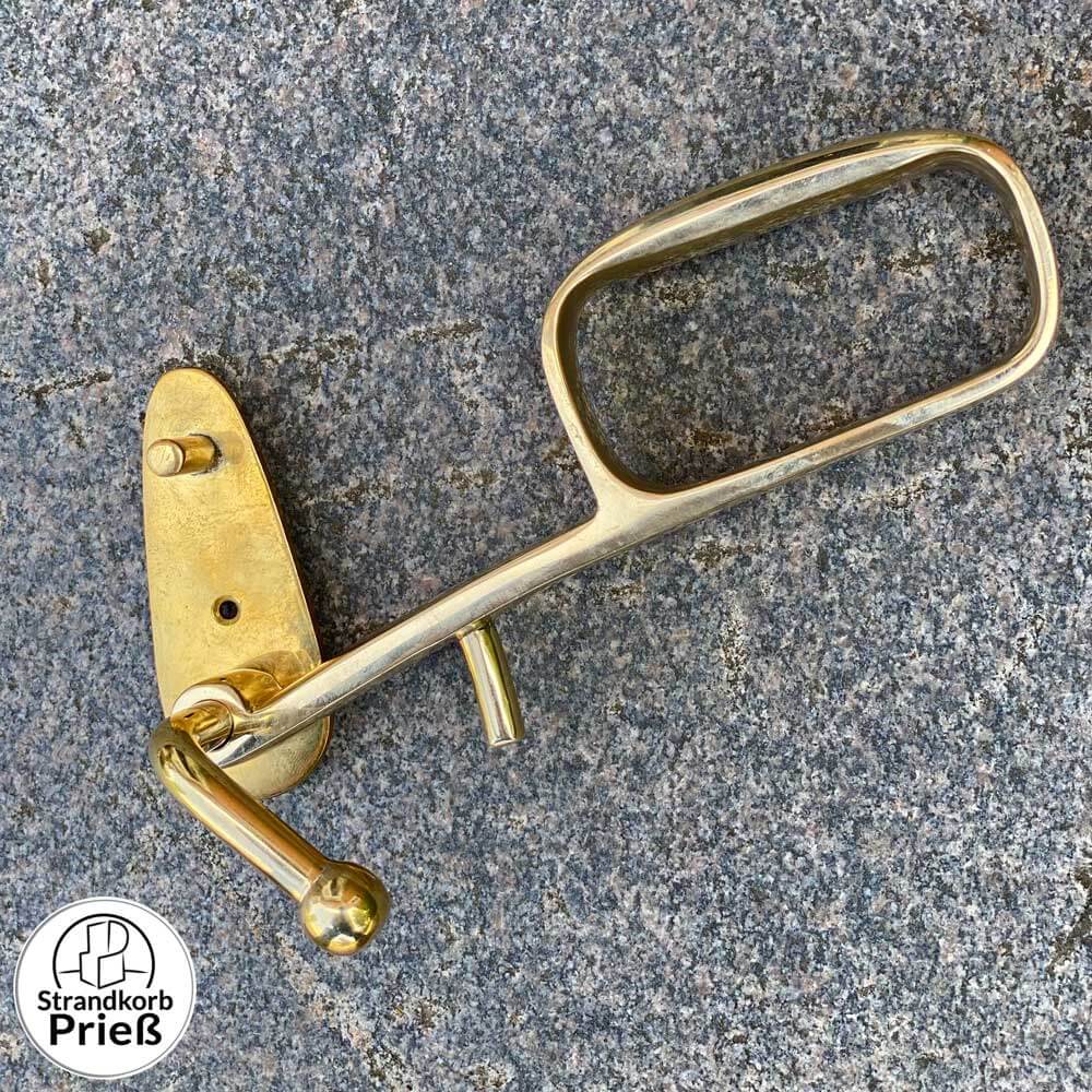 Schwenktisch Beschlag aus Messing für den Prieß Schwenktisch, ideal zum Nachrüsten.