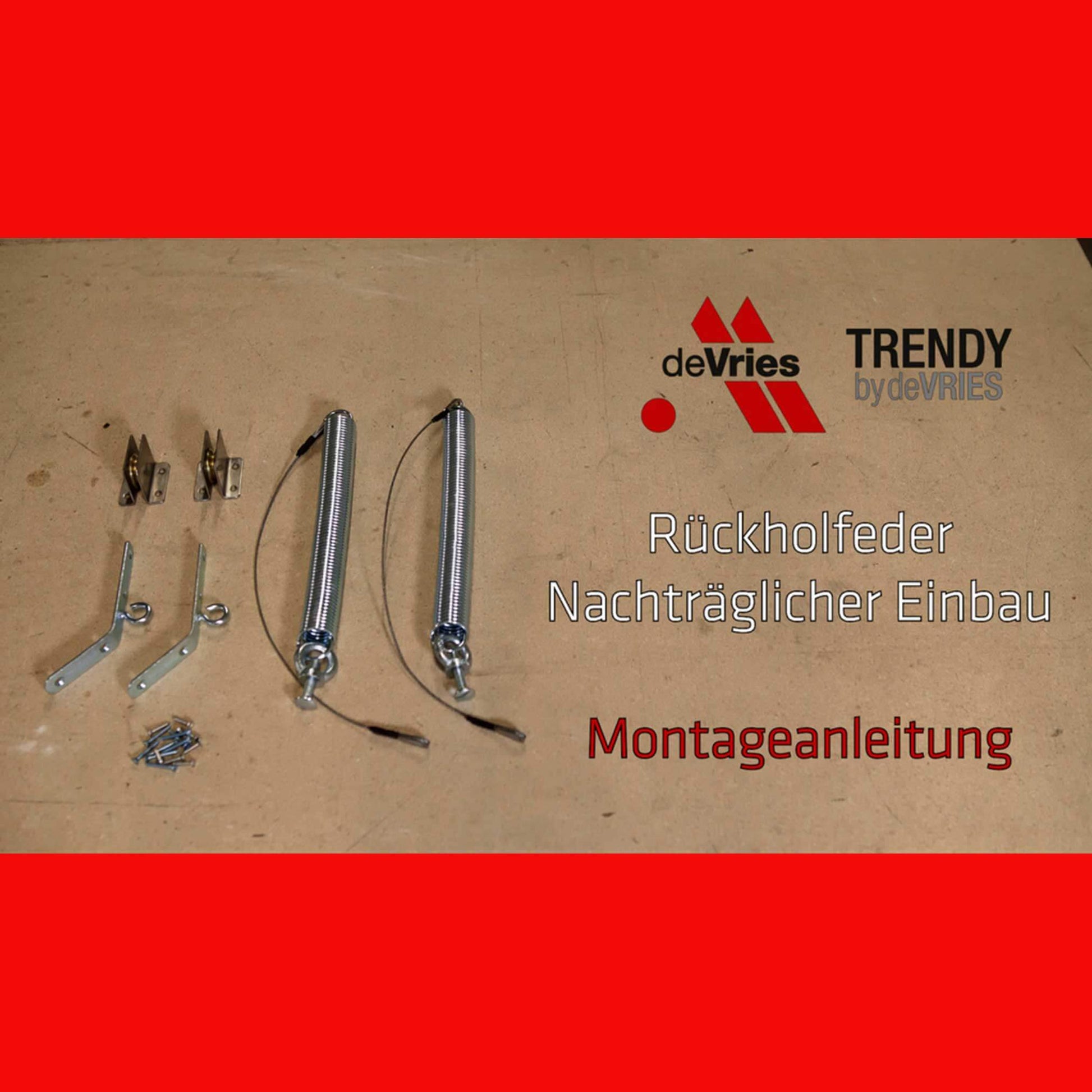 Rückholfeder Strandkorb Seaside