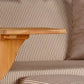 Strandkorb Mr. Deko Düne Bullaugen Teak PE shell 2 Sitzer Dessin 510
