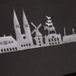 Strandkorb Mr. Deko Skyline Düne Bullaugen Teak PE shell 2 Sitzer Dessin Bremen WK