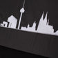 Strandkorb Mr. Deko Skyline Düne Bullaugen Teak PE shell 2 Sitzer Dessin Köln