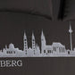 Strandkorb Mr. Deko Skyline Düne Bullaugen Teak PE shell 2 Sitzer Dessin Nürnberg