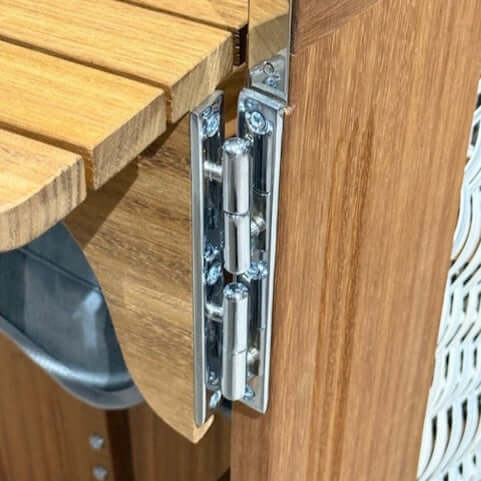 Strandkorb Scharnier Schwenktisch