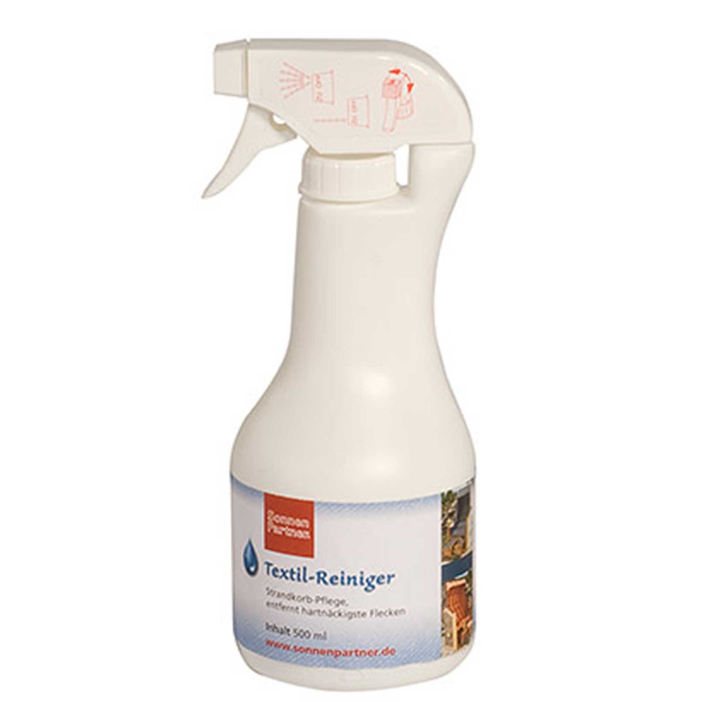 Strandkorb Sonnenpartner Textilreiniger 500ml Flasche für die schnelle Fleckenentfernung von Textilien
