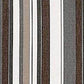 Wunschkorb Strandkorb Kiel 255 Plus, Holz grau lasiert, PVC-Geflecht anthrazit, Dessin wählbar