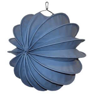 Garten Lampion Barlooon in taubenblaugrau Ø 30 cm oder größer