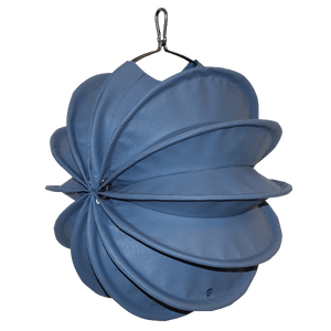 Garten Lampion Barlooon in taubenblaugrau Ø 30 cm oder größer