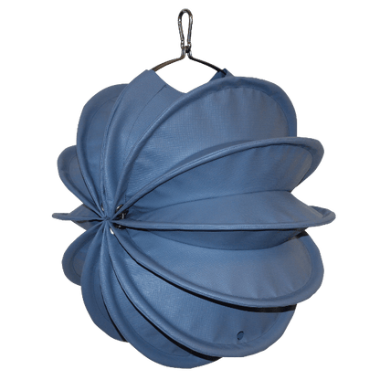 Garten Lampion Barlooon in taubenblaugrau Ø 30 cm oder größer